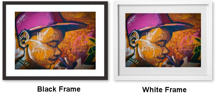 Select a Frame that will enhance your chosen print